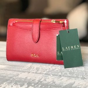 ✅NEW W TAGS!! Red Ralph Lauren wallet